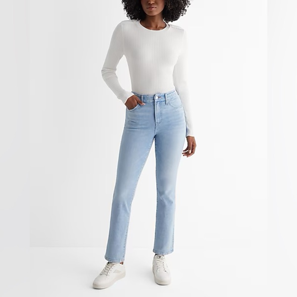 Express Slim Super High Rise size 10 - Picture 9 of 10